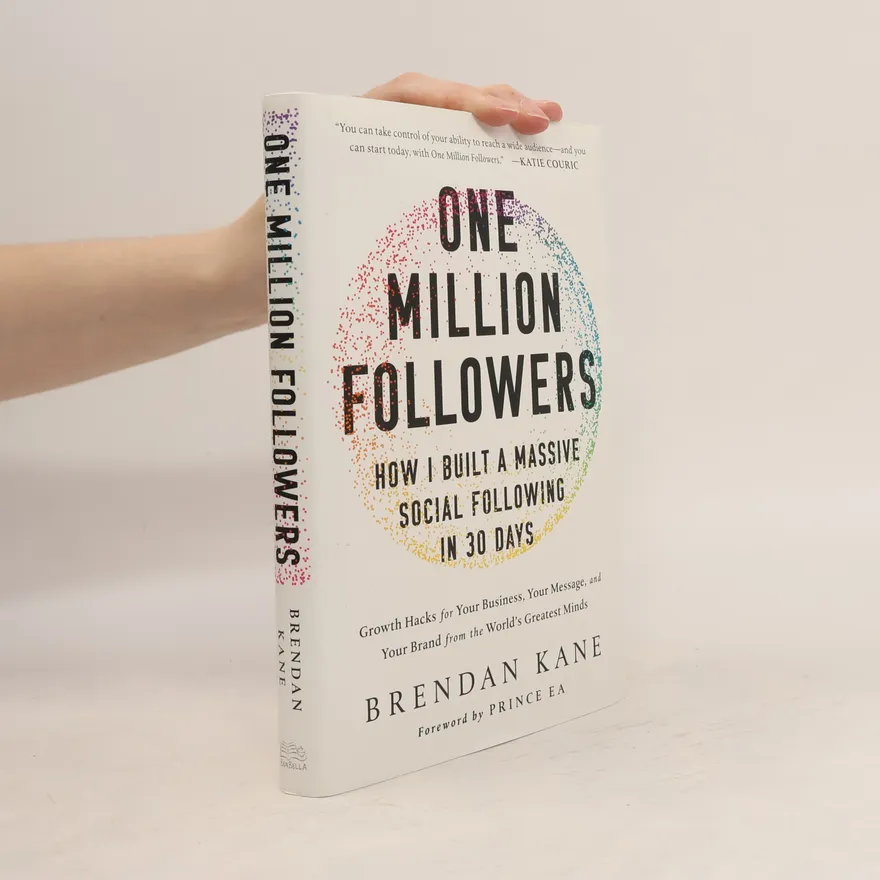 One Million Followers — Brendan Kane (book cover)